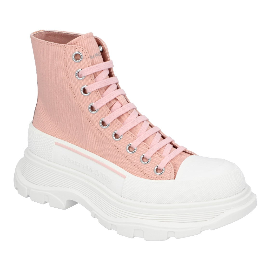 Alexander Mcqueen Tread Slick Boots 'Pink'