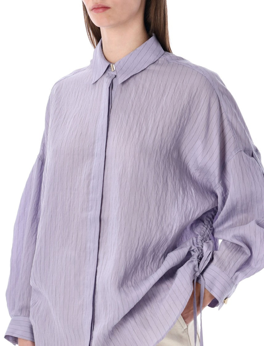 Sessùn Danie Loose Lyocell Stripe Shirt