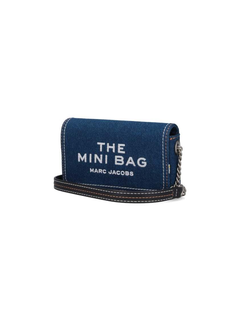 Marc Jacobs Mini Denim Bag "The Chain" – Blue