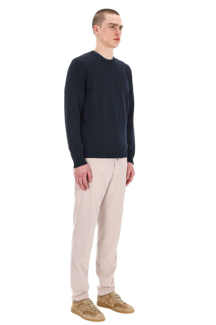 Drumohr Cotton Fine 5 Crewneck Sweater