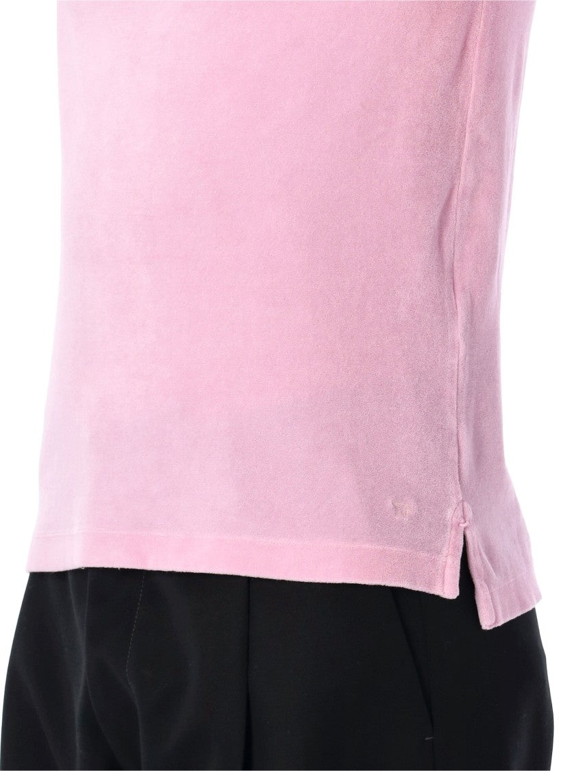 Tom Ford Towelling Short Sleeves Polo