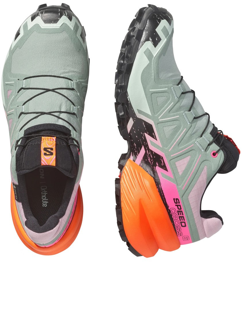 Salomon Light Green Speedcross 6 Gtx Icon W Sneakers