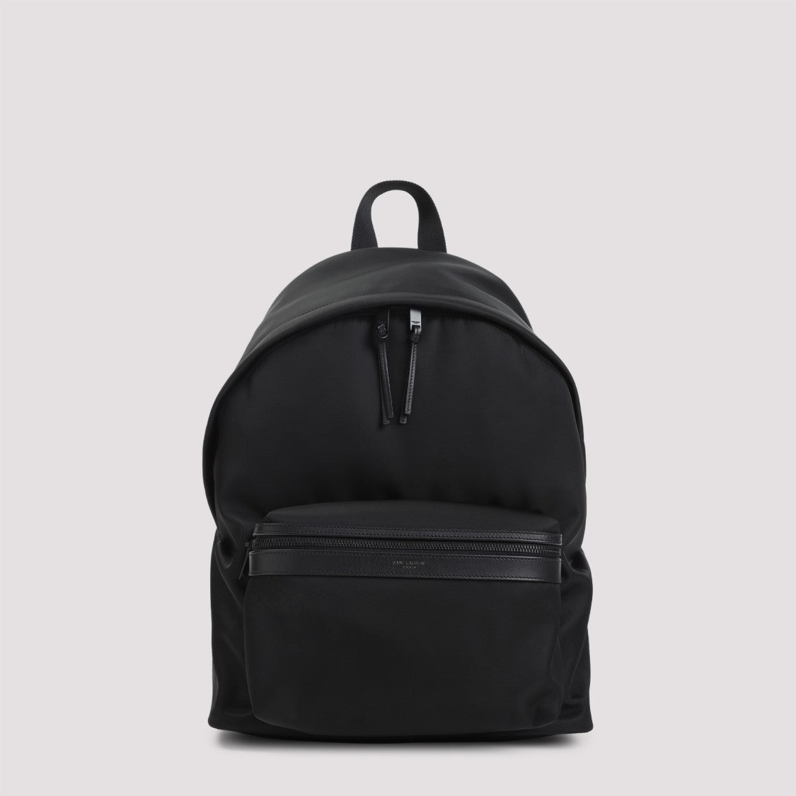 Saint Laurent City Black Nylon Backpack