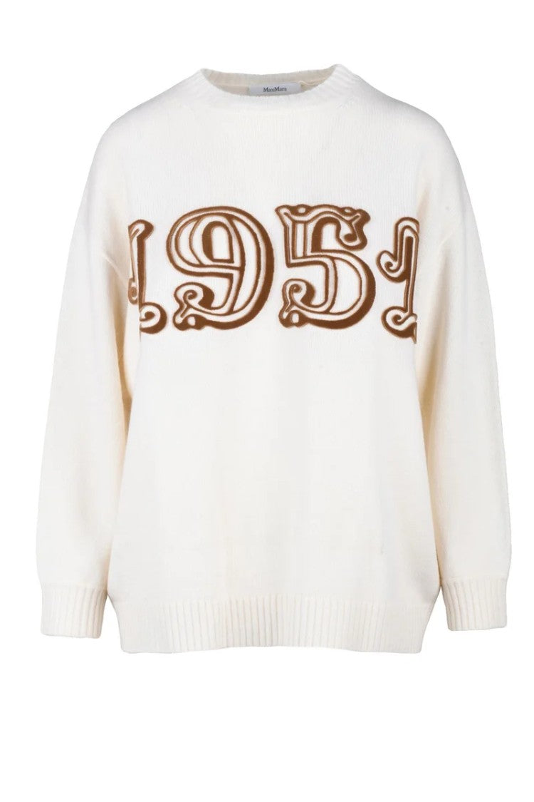 Max Mara Fido1 Loose Sweater - White
