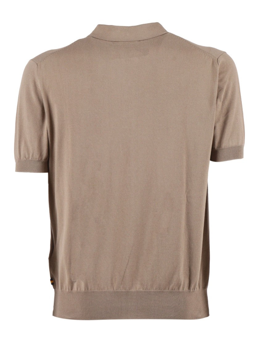 K-Way Pleyne Short Sleeve Ribbed Polo Shirt