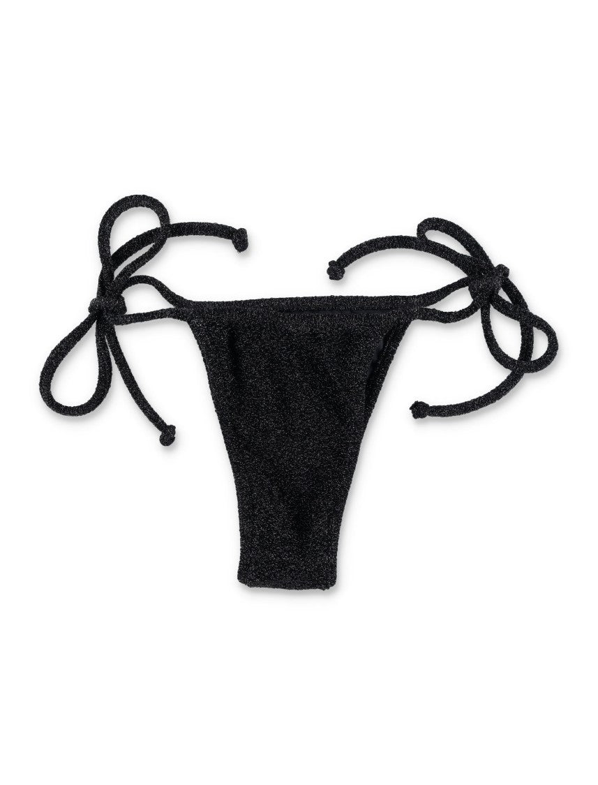 Reina Olga Carioca Lurex Adjustable Bikini Bottom
