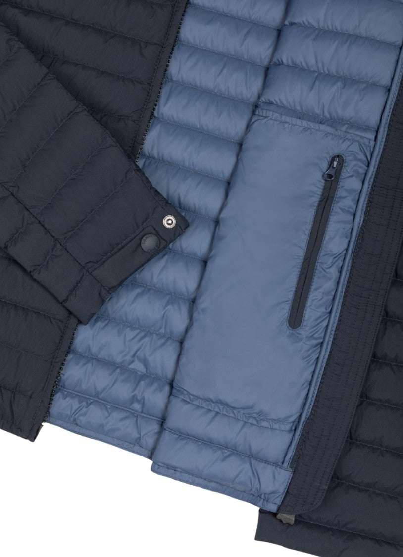 Colmar Blue Lightweight Adjustable Hem Down Jacket