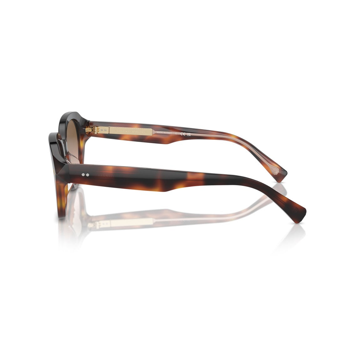 Brunello Cucinelli 0Bc4004s Oversized Tortoiseshell Square Frame Sunglasses