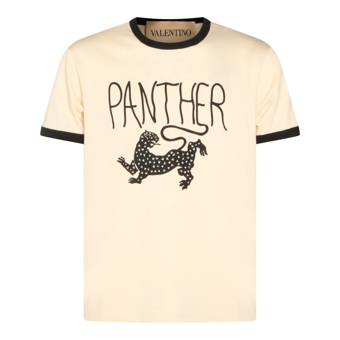 Valentino Beige Cotton T-Shirt