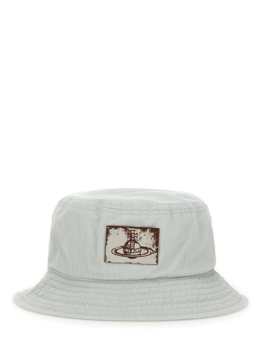 Vivienne Westwood Bucket Hat With Logo Patch