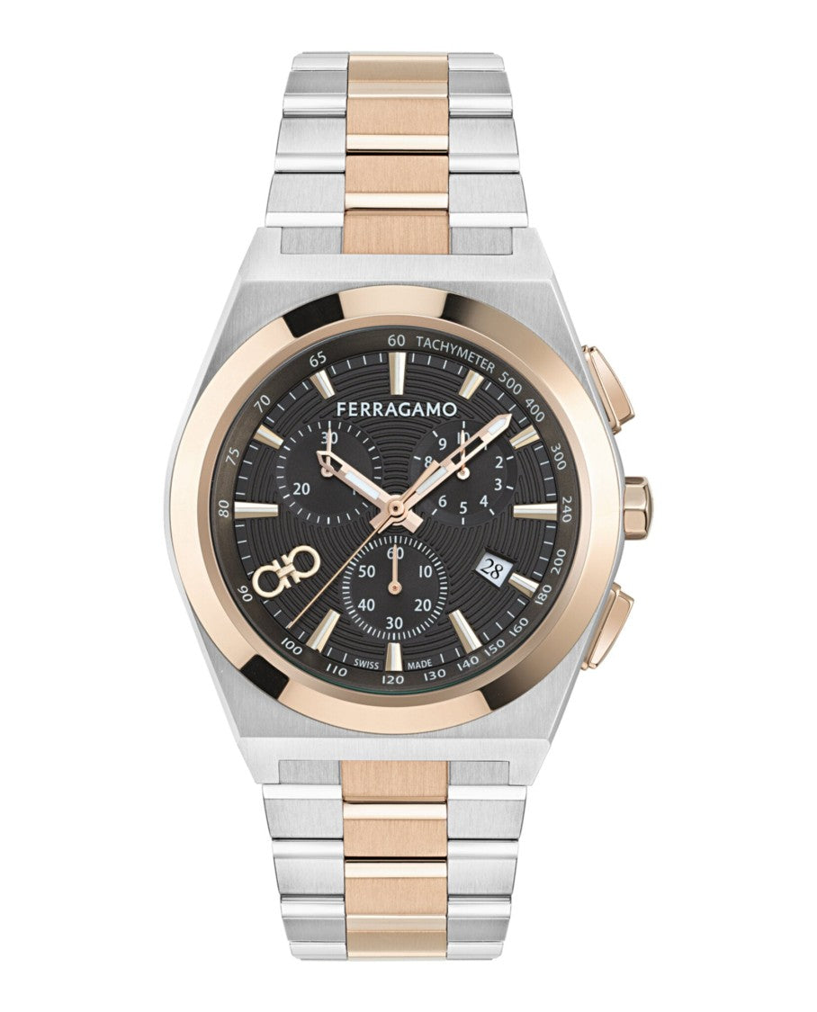 Ferragamo Vega Upper East Chrono Bracelet Watch