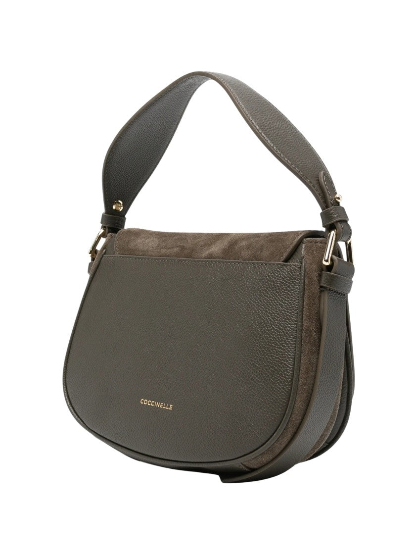 Coccinelle Mavery Suede Suede Medium Handbag