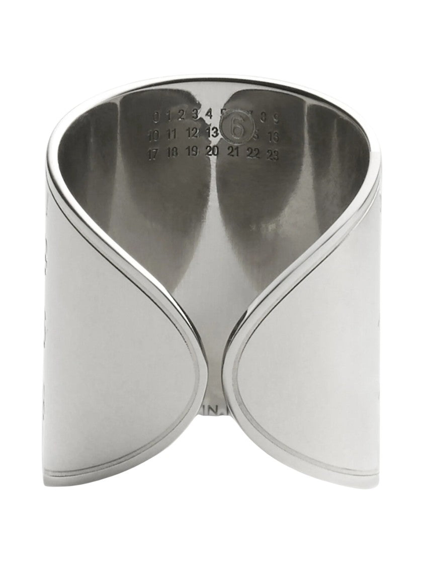 Mm6 By Maison Margiela Souvenir Sticker Wide Band Ring