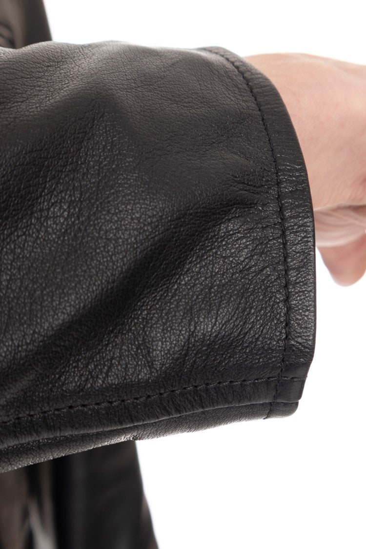 Salvatore Santoro Supersoft Nappa Bomber Jacket