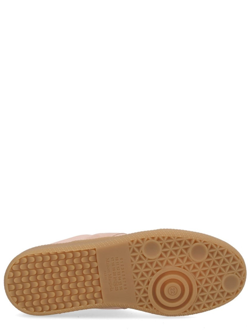 Maison Margiela Blush Replica Suede Panel Leather Sneakers