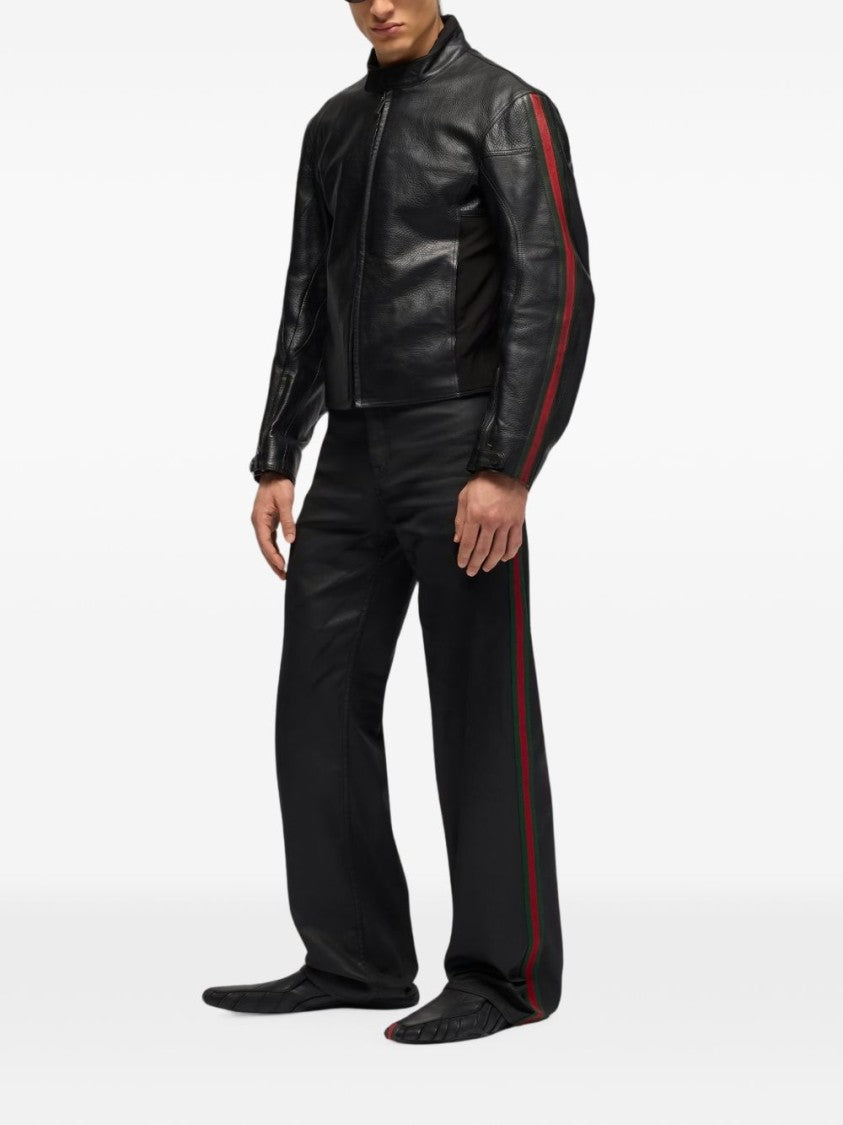 Gucci Side Stripe Wide-Leg Pants