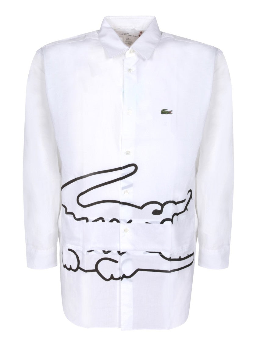 Comme Des Garçons Classic Collar White Shirts
