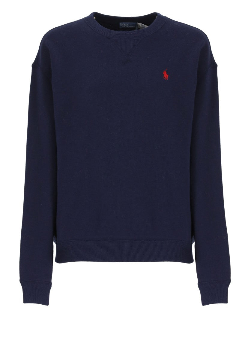 Polo Ralph Lauren Polo Ralph Lauren Cotton Sweatshirt With Iconic Embroidered Pony