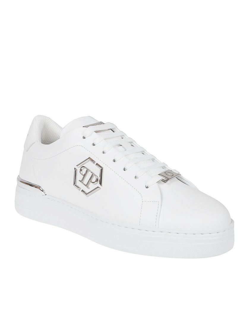 Philipp Plein Low-Top Sneakers With Metallic Accents