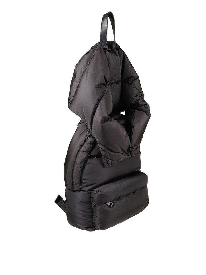 Moncler Sculptural Padded Backpack With Quilted Design