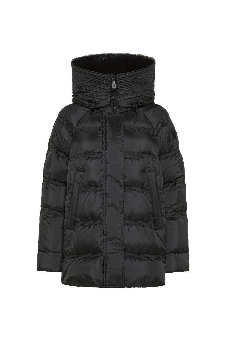 Peuterey Black Technical Nylon Zip-Up Jacket
