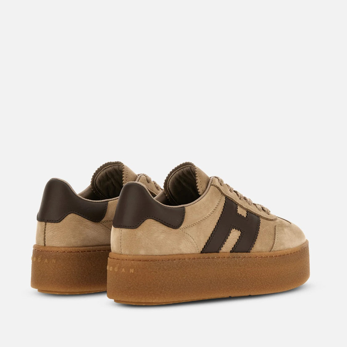 Hogan Elevated-Sole Platform Sneakers