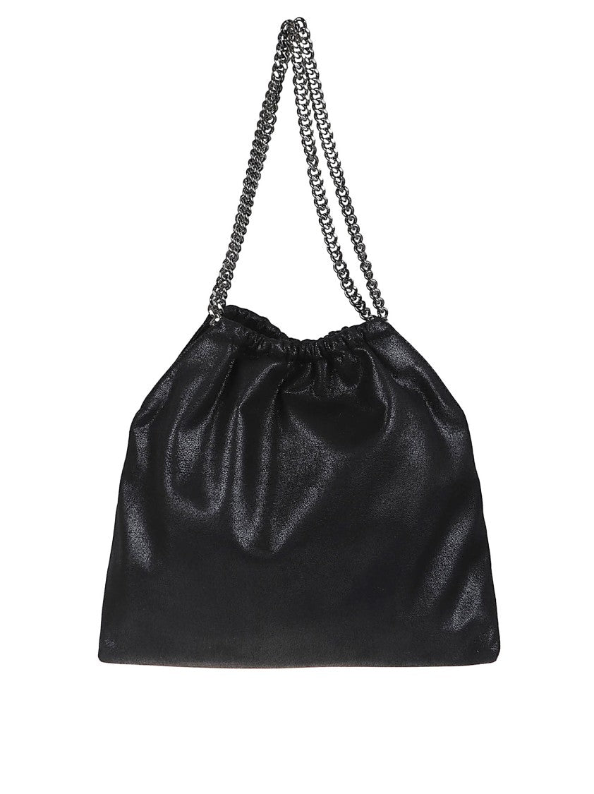 Stella Mccartney Medium Falabella Shoulder Bag With Ruthenium Chains