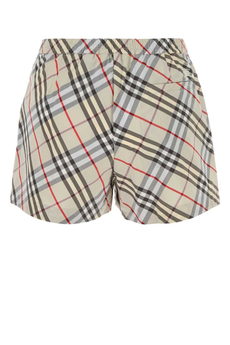 Burberry Embroidered Poplin Shorts