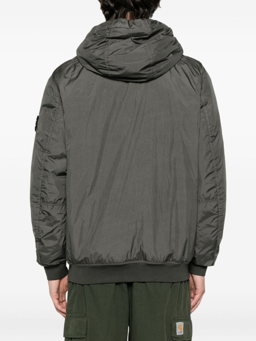 Stone Island Modern Lightweight Giacconi Jacket With Functional Design