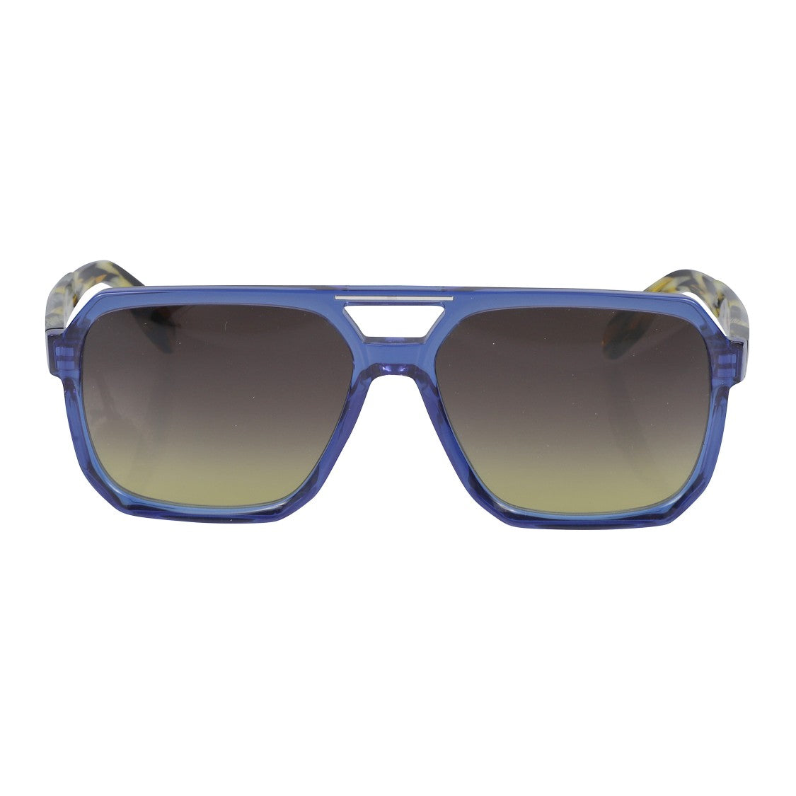 Kador Big 1-58 Bold Oversized Square Sunglasses With Cutout Bridge