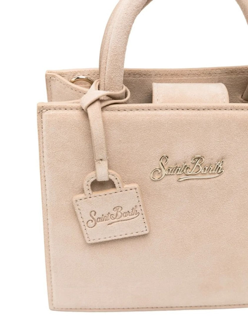 Mc2 Saint Barth Shop Bag Mini Beige Women’S Bag
