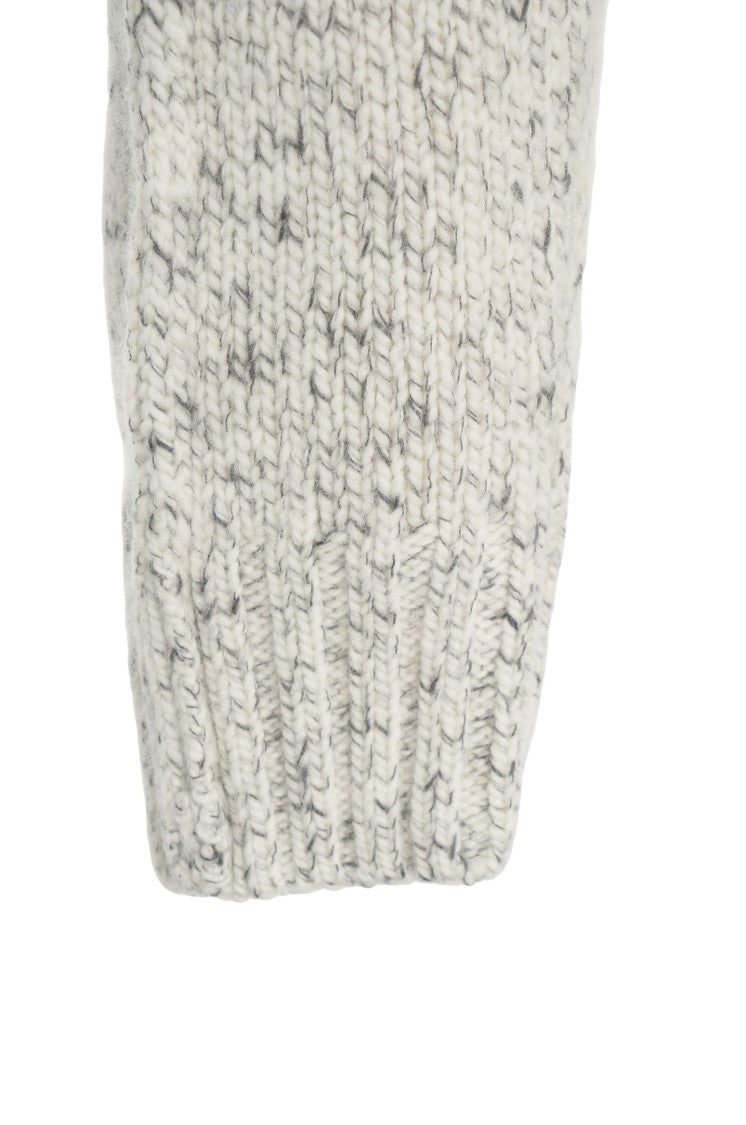 Won Hundred Cropped Sweater With Mélange Knit