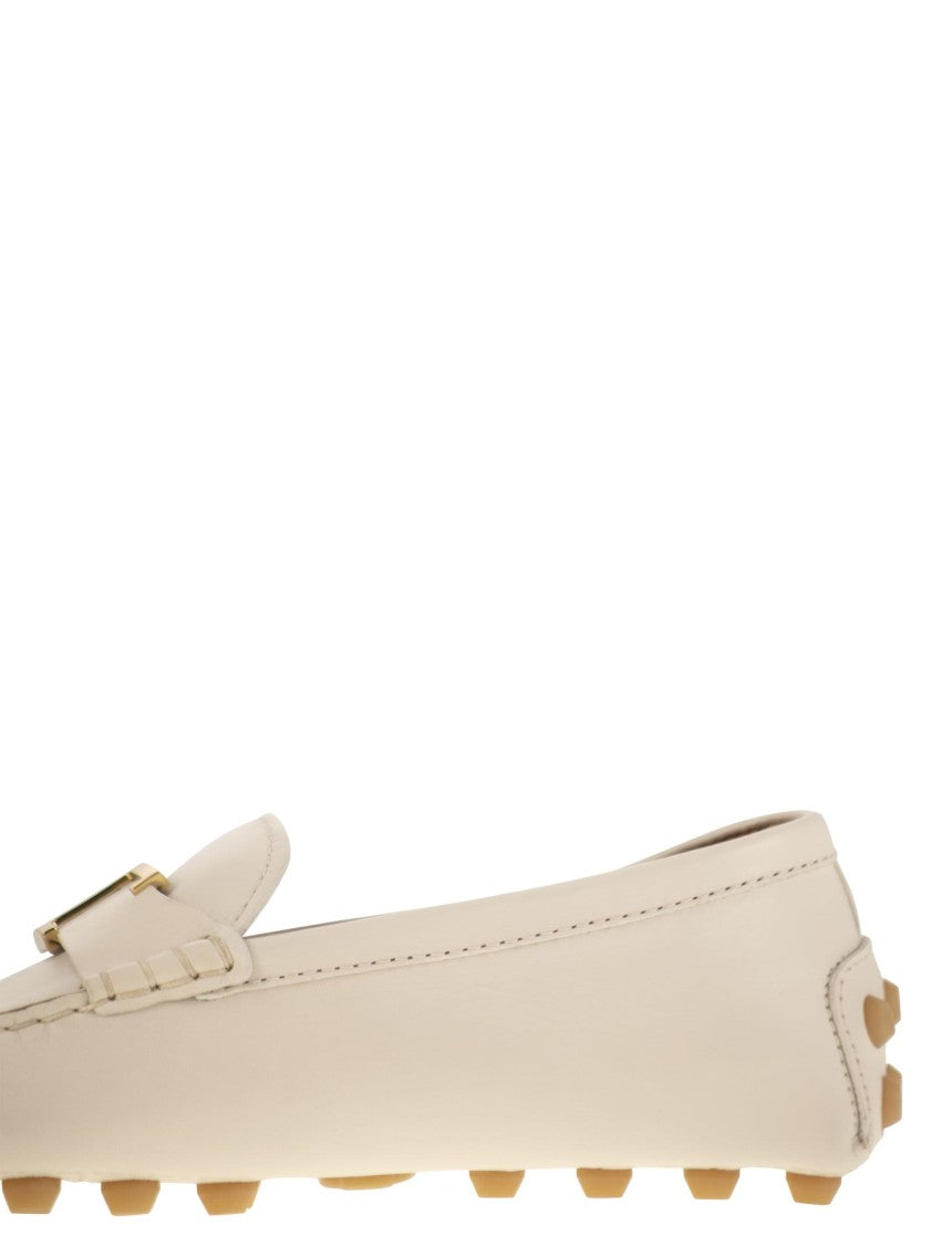 Tod's Bubble T Timeless Leather Flats