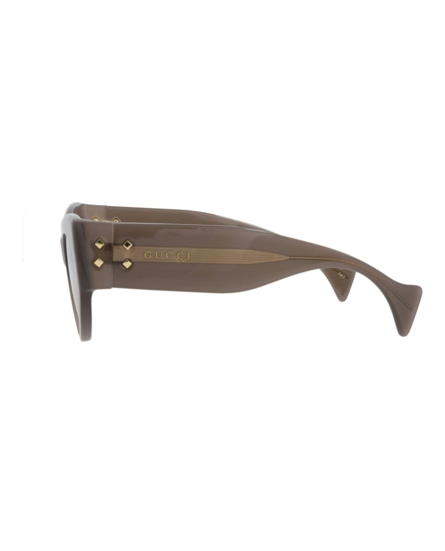 Gucci Cat Eye-Frame Recycled Acetate Sunglasses With Studded Accents