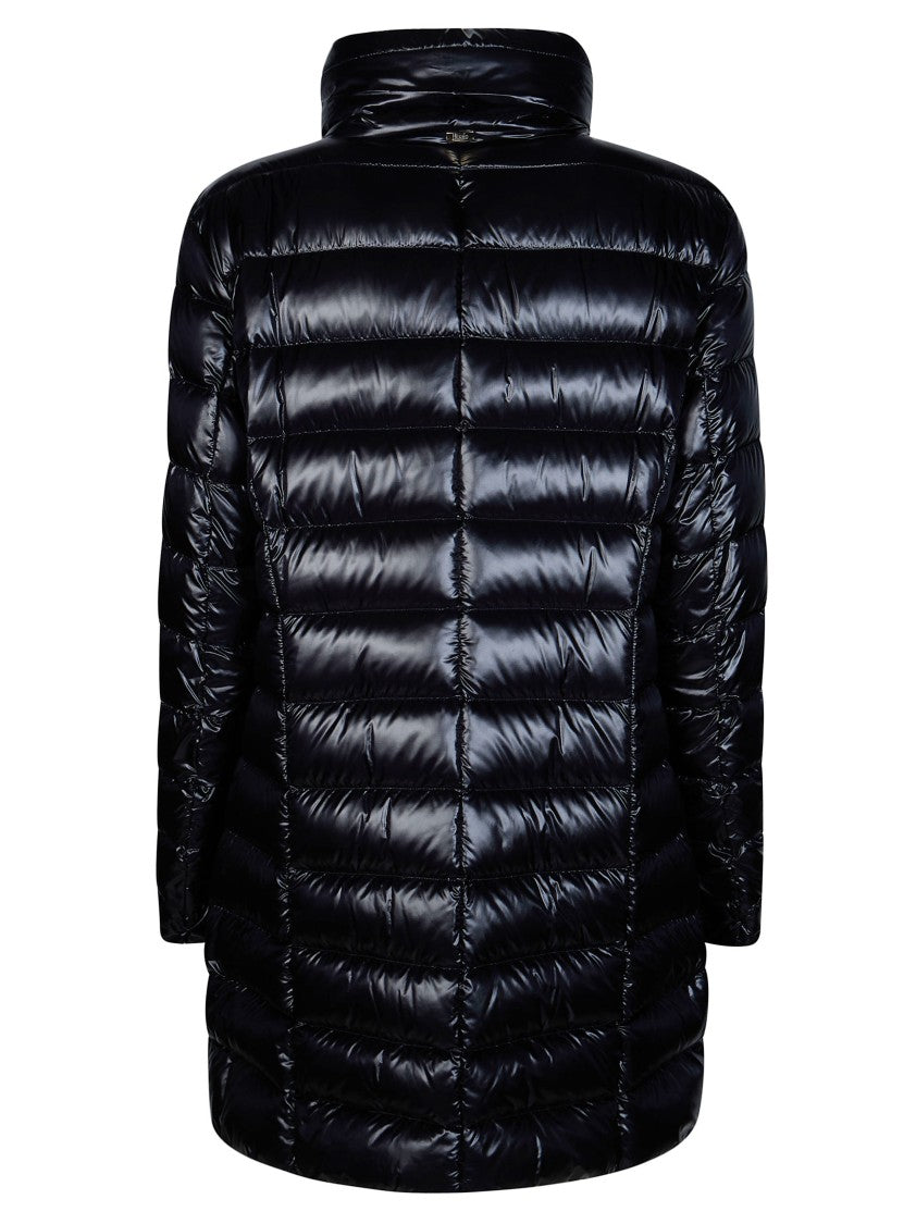 Herno Glossy Medium-Length Down Jacket