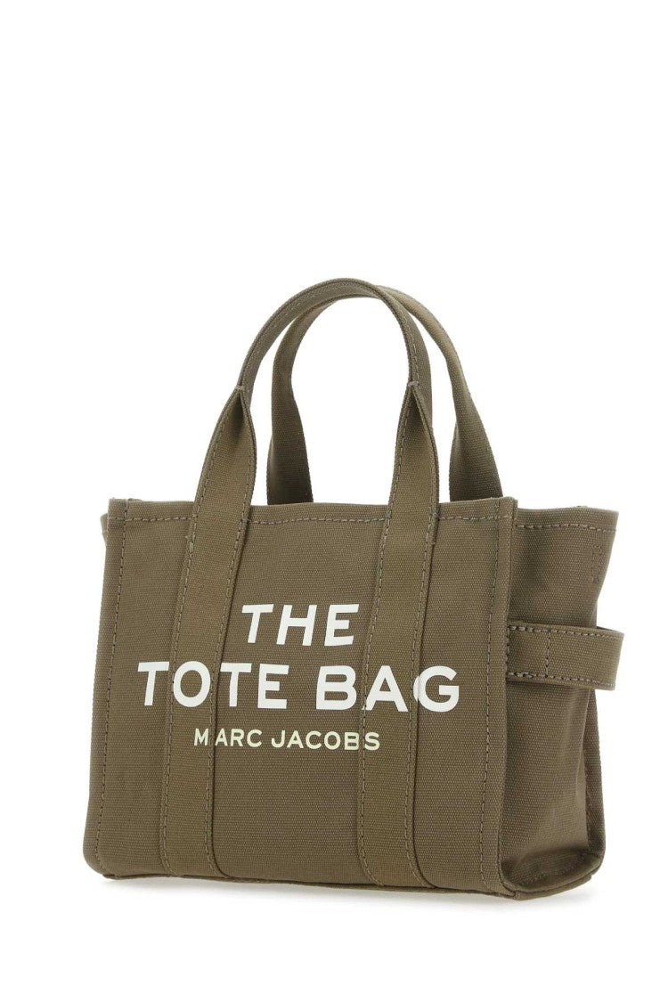 Marc Jacobs Mud Canvas Mini The Tote Bag Handbag