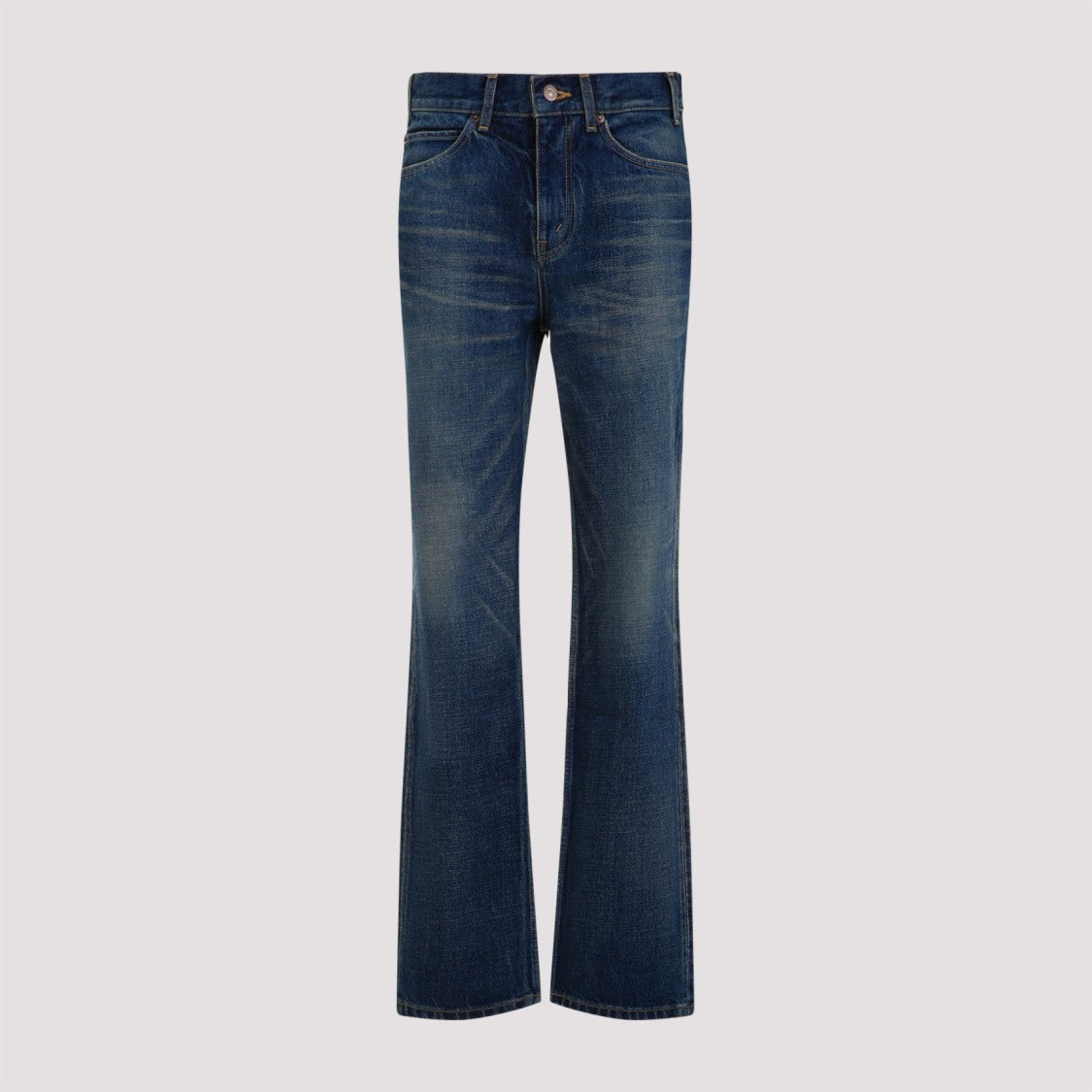 Celine Dark Blue Union Wash Cotton Francoise Jeans