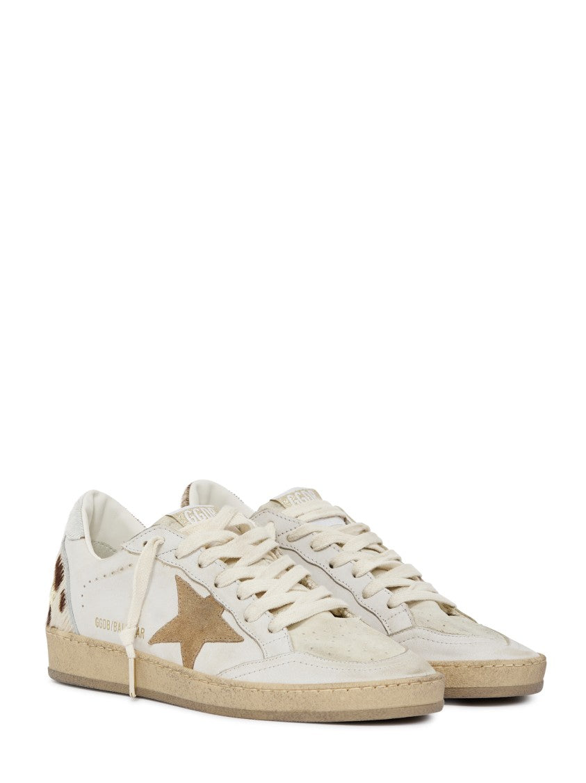 Golden Goose Ballstar Sneakers With Suede Star