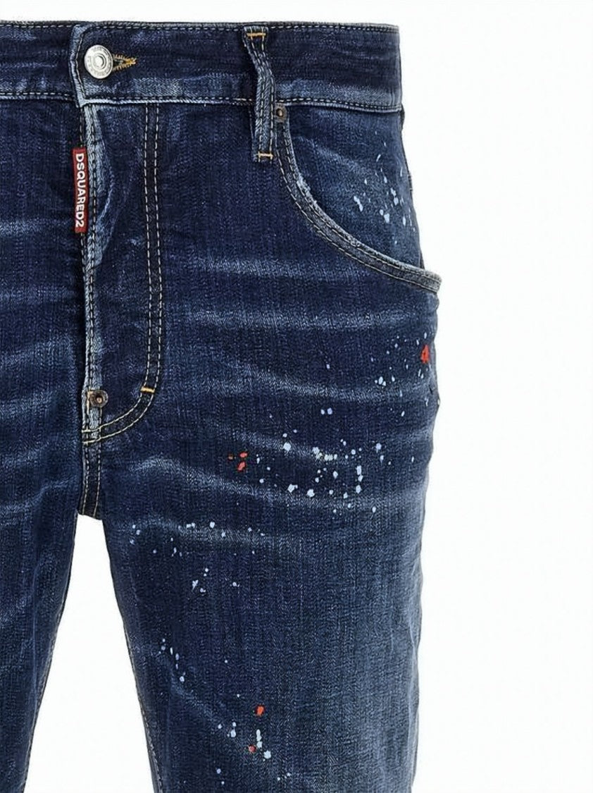 Dsquared2 Slim Fit Distressed Denim Pants