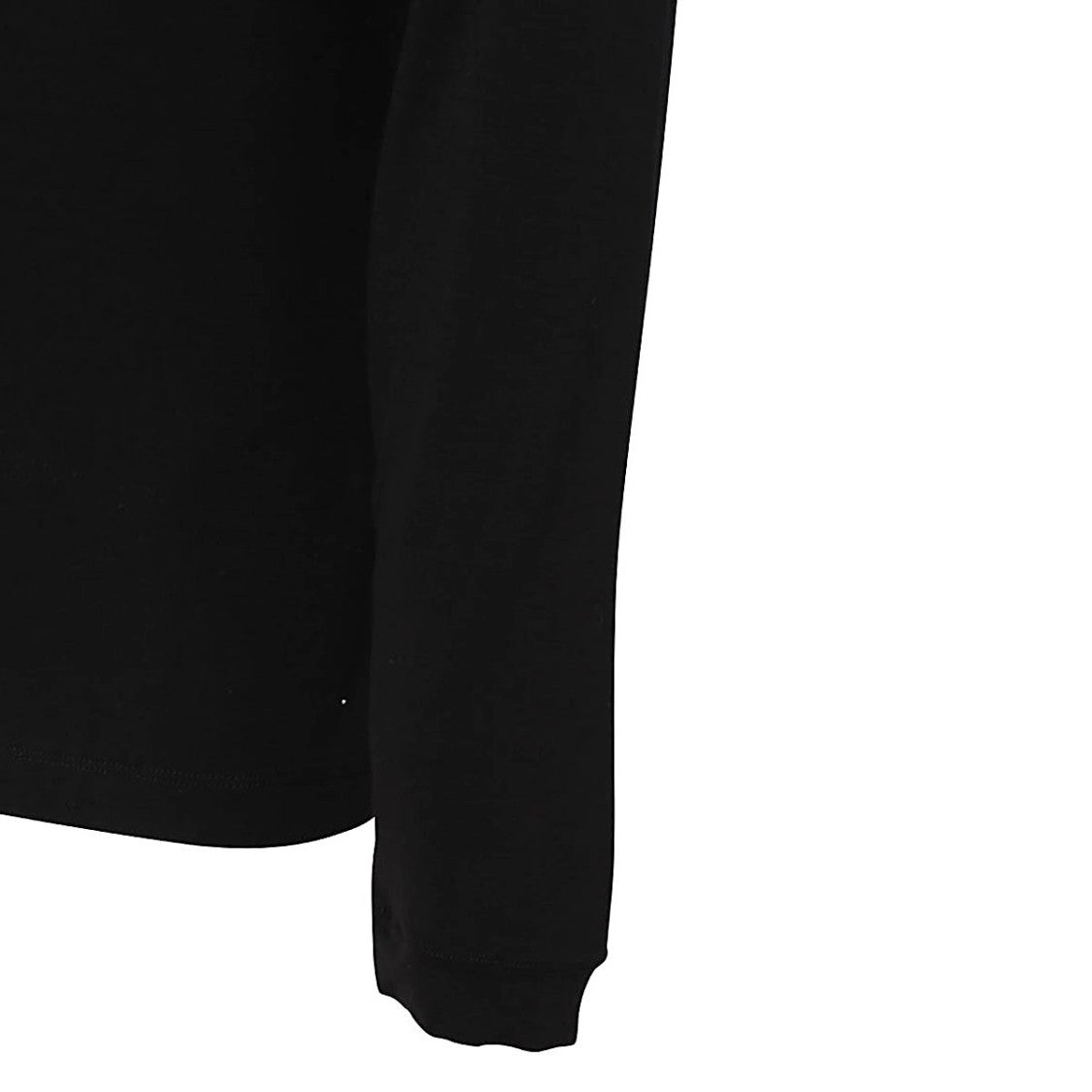 Giorgio Armani Viscose Blend Long-Sleeved T-Shirt With Crew Neckline