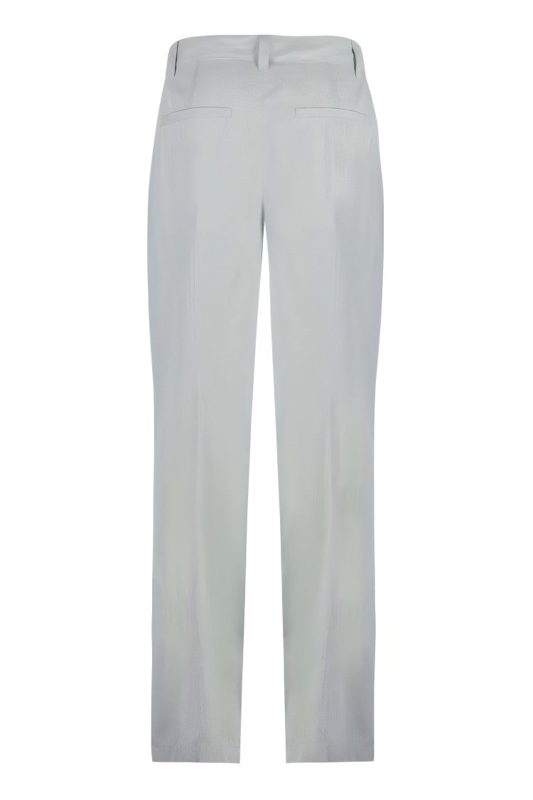 Bottega Veneta Tailored Straight-Leg Pants With Refined Finish