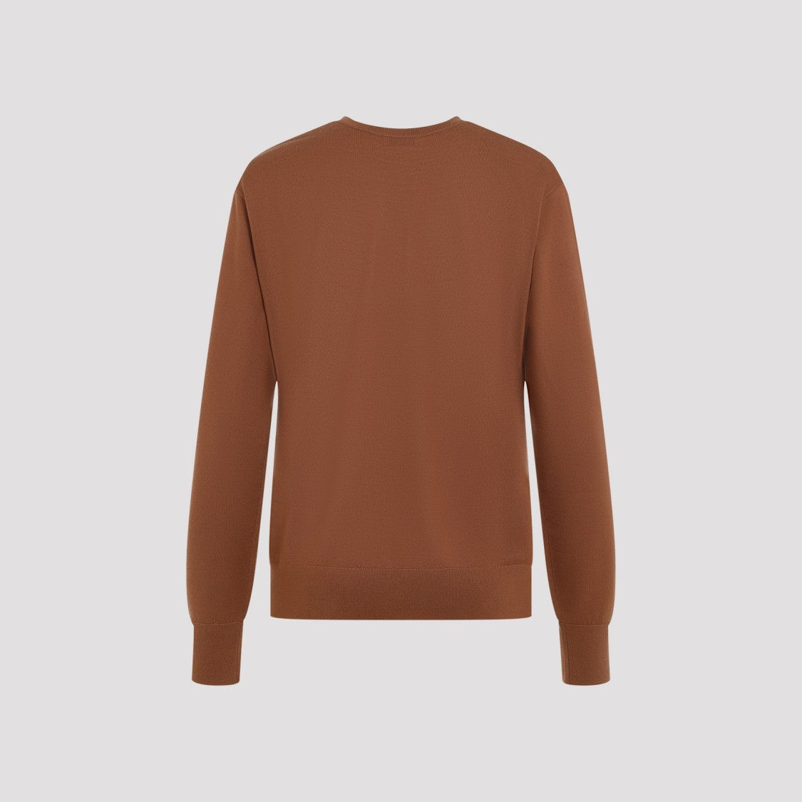 Dries Van Noten Merino Wool Sweater With V-Neck And Fit