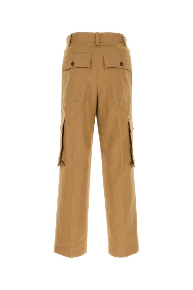 Maison Kitsuné Camel Cotton Cargo Pant