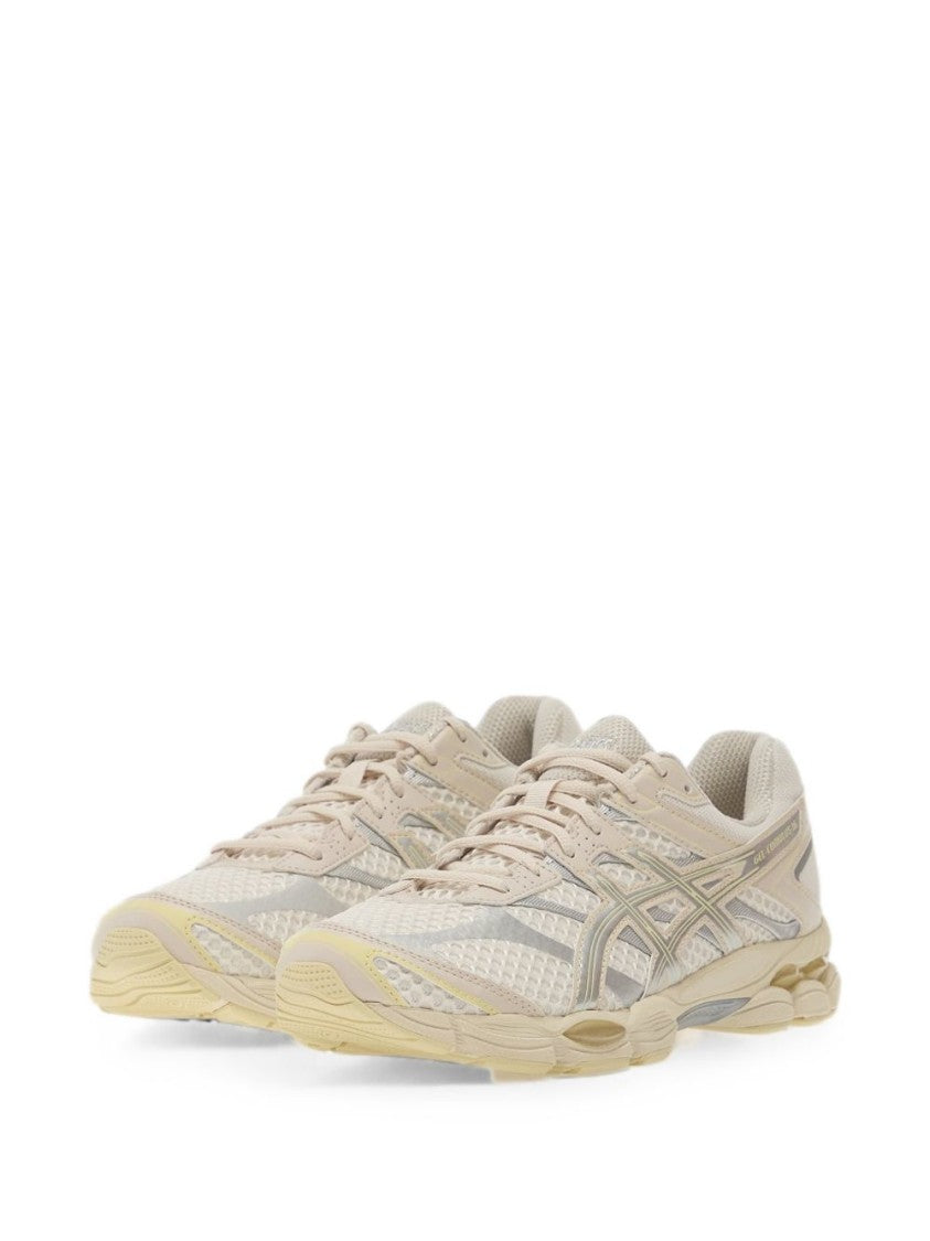 Asics Lightweight Mesh Leather Overlay Sneakers