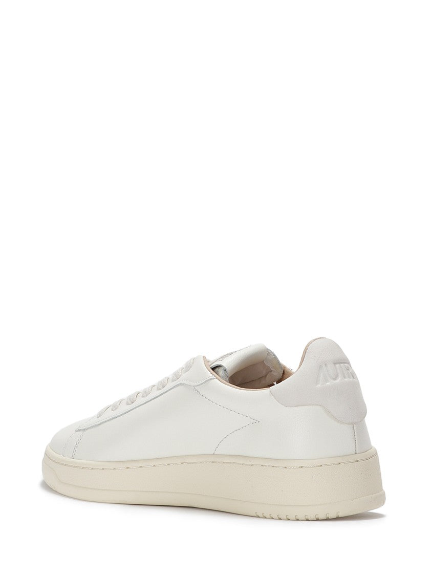 Autry White Leather Sneakers
