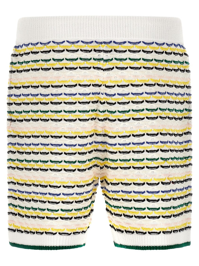 Casablanca 'Tuck Stitch' Bermuda Shorts