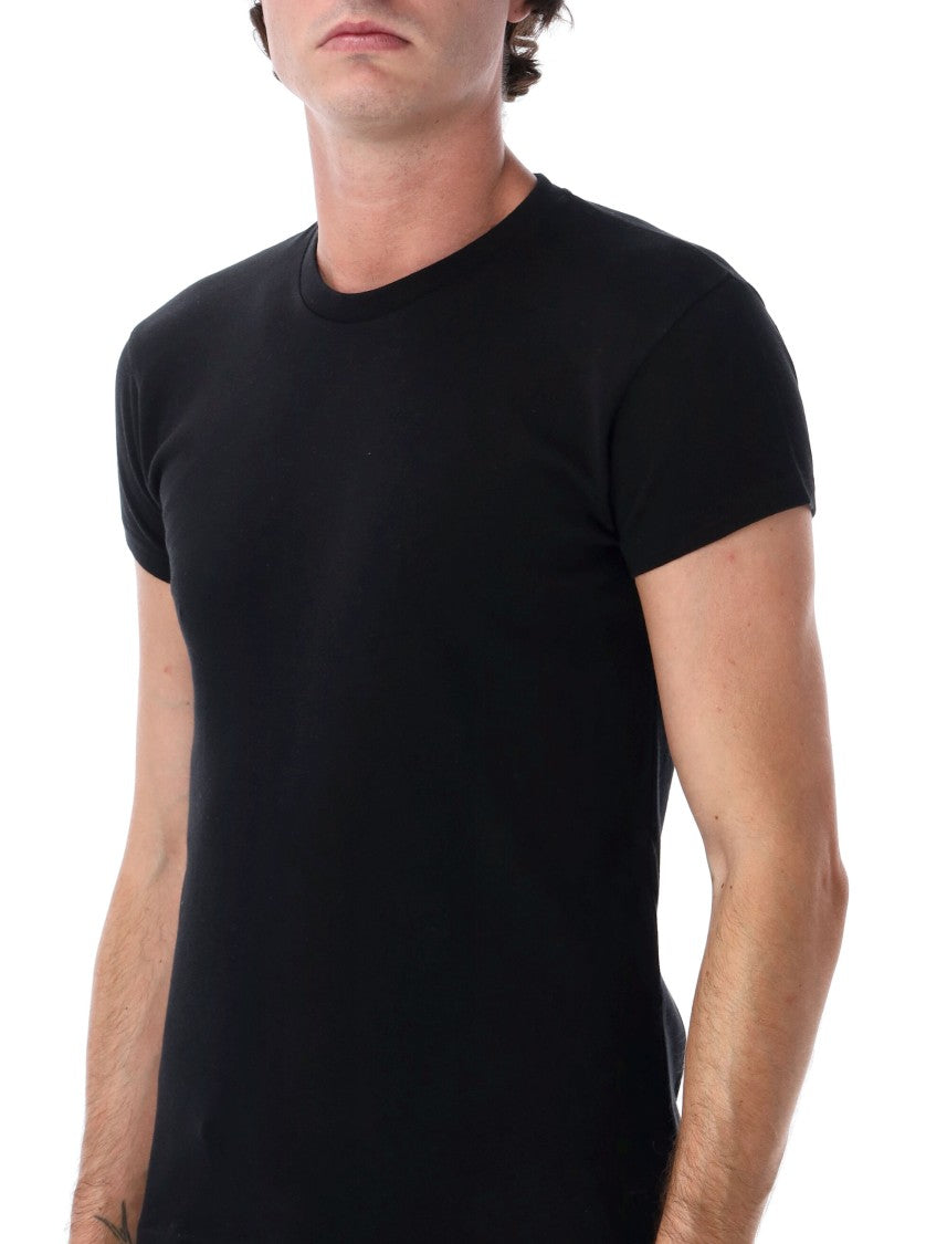 Tom Ford Black Short-Sleeve Crewneck Cotton T-Shirt