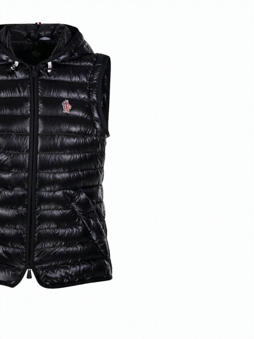 Moncler Glossy Quilted Short Puffer Jacket