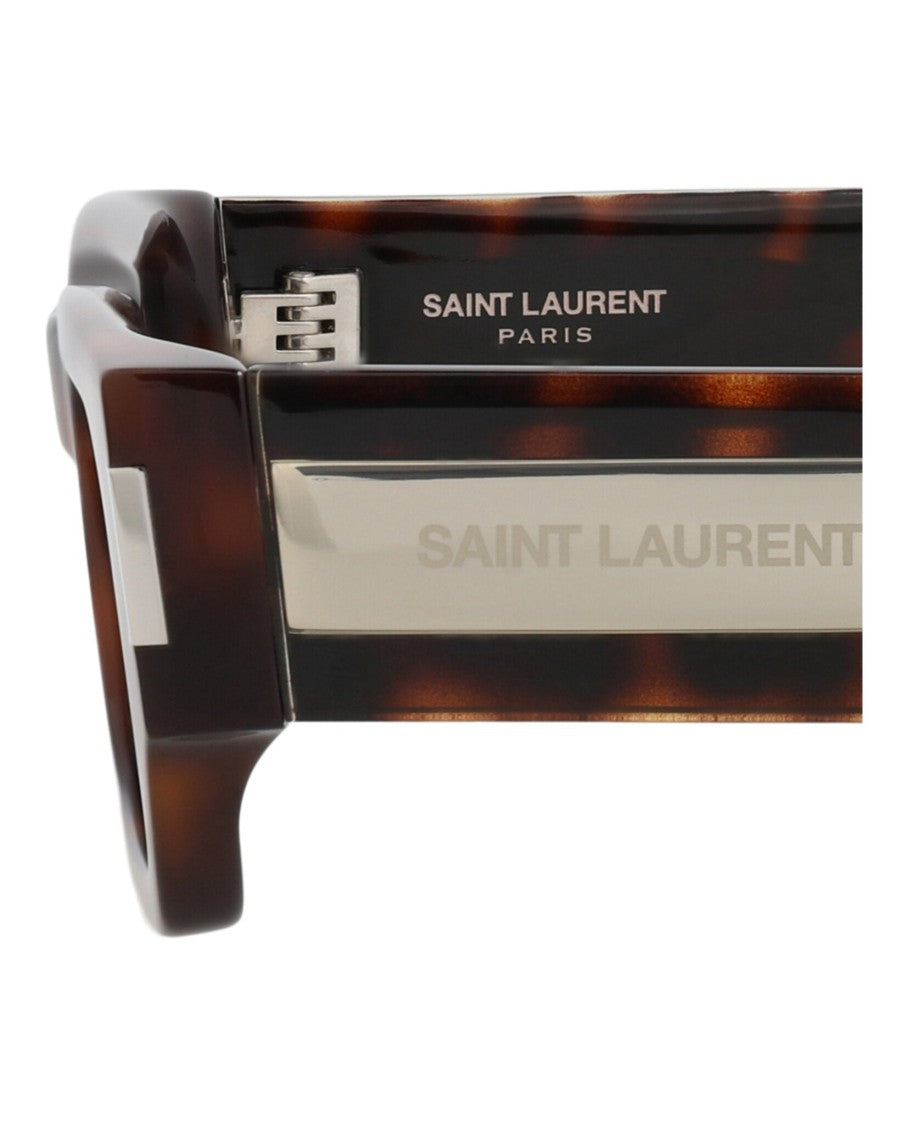 Saint Laurent Square-Frame Recycled Acetate Sunglasses