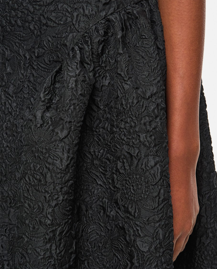 Cecilie Bahnsen Borage Cloqué Black Fabiola Skirt